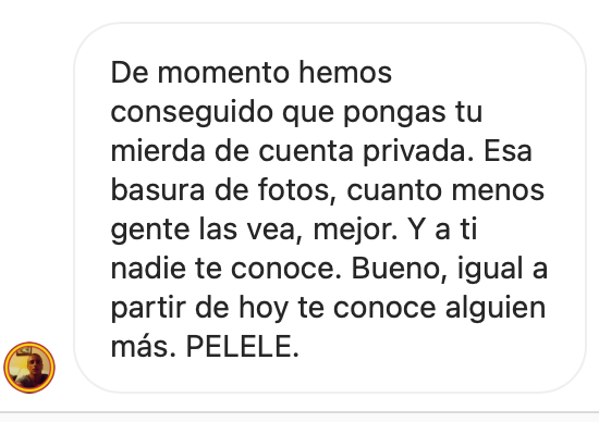 adrianlardiez's tweet photo. Amenazas, decenas de comentarios en mis fotos, crearon cuentas falsas, se hicieron pasar por mi y me usurparon la identidad… Total, que me preocupaba que todo el fango comenzara a salpicar a mis seres queridos (tengo fotos con mi pareja, mis amigos, mi hermano, mi madre…). https://t.co/TJ4k1s8QKc