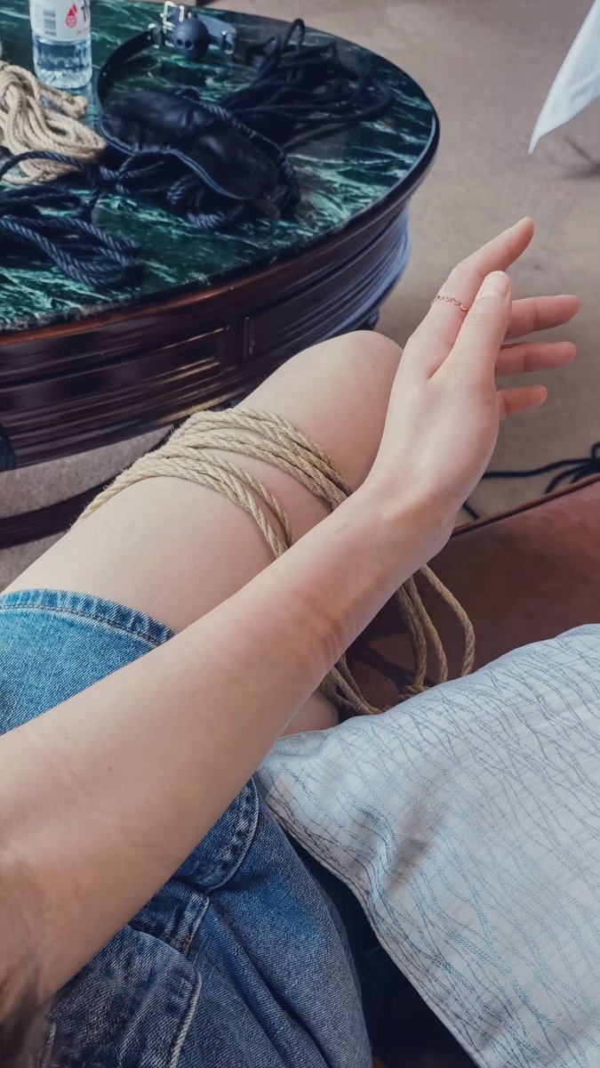 嗯～挺久都在绑别人了，这次自己上