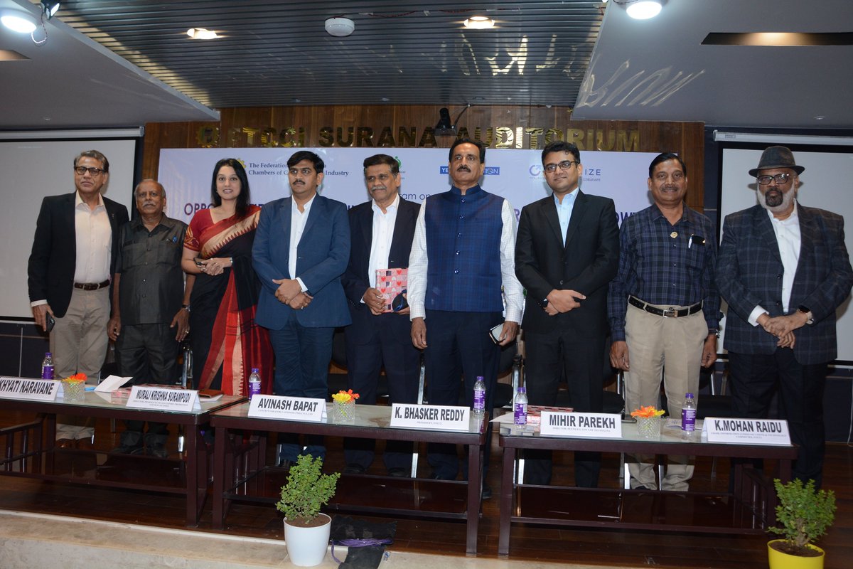 <a href="/FTCCI/">FTCCI ™</a> organized a Program on Opportunities for Exploring Global Visibility for business Growth - a platform for enhancing manufacturing capacity utilization

#FTCCI #Program #Opportunities #ExploringGlobalVisibility #GlobalVisibility #BusinessGrowth #Business #Telangana