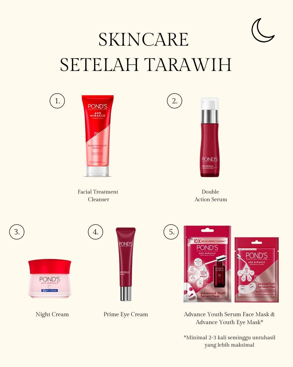 Selama bulan Ramadan kulit membutuhkan hidrasi ekstra agar #NeverStopGlowing selama berpuasa. Untuk itu pastikan langkah ini menjadi bagian dari skincare Anda saat bulan ramadan.