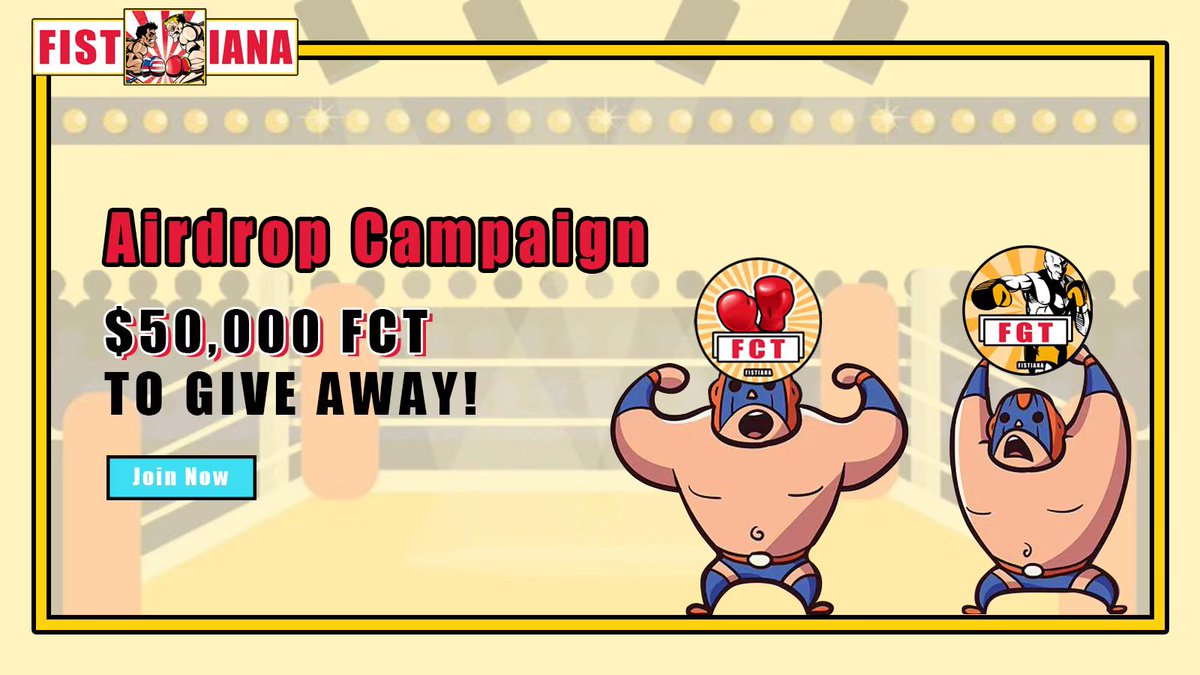 🤩Airdrop is live! <a href="/binance/">Binance</a> <a href="/BNBCHAIN/">BNB Chain</a> 

💸Prize Pool: $50,000 FCT

✅❤️RT &amp; LIKE
✅Follow
✅Tag 3 friends  #BSC #Giveaway #Airdrop #SportToEarn #Play2Earn
✅Join:
t.me/fistianaweb3
discord.gg/tP88wXA4tq
✍️fill：forms.gle/f6gcS8Ve5mNvZE…

🎁500 Luck User

⏰End May 2th