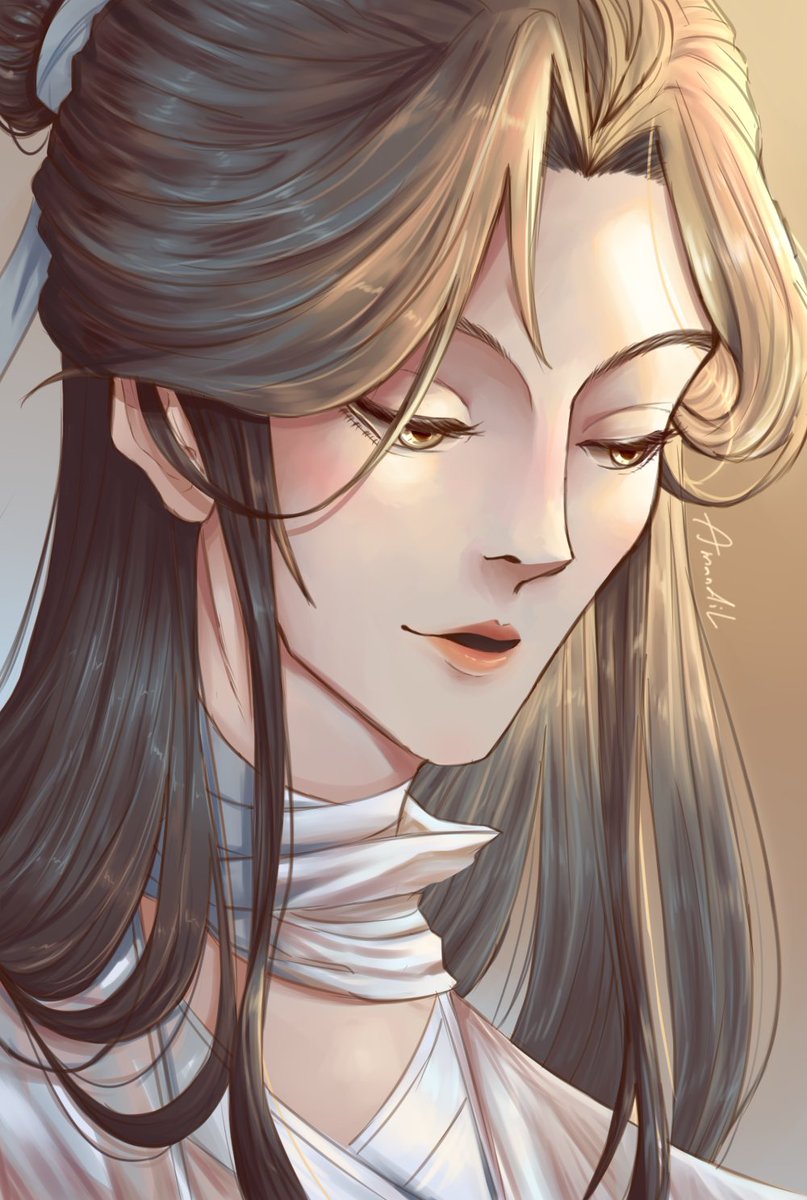 xAmandil's tweet photo. “Only after having met you did I discover that it's such a simple thing to be happy.”
- Xie Lian

#TGCF #tgcffanart #HeavenOfficialsBlessing #XieLian https://t.co/OwBkqC6yFR