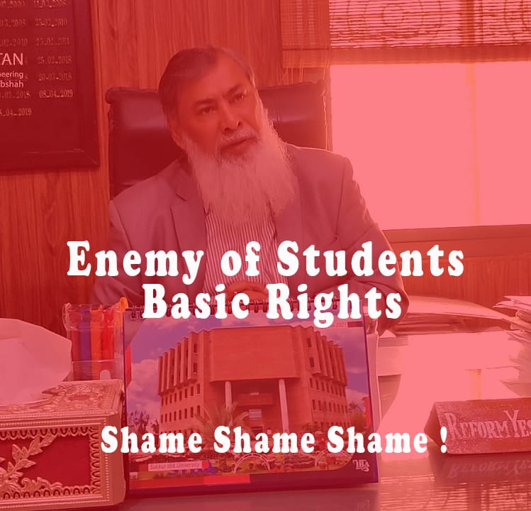 KashifNoonariPP's tweet image. Student Politics And Demanding Basic Rights Become Big Crime.
VC Quest NawabShah Has #Rusticated 9 Students For Suppressing their Voice
Which is below the belt.
Higher authorities should take immediate action against him and save students career
#RestoreQuestStudentsAdmission