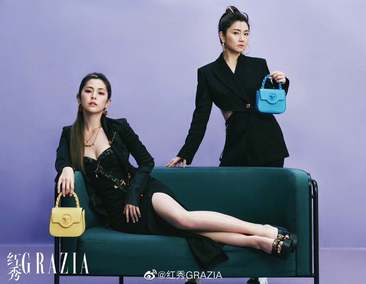 dramapotatoe's tweet photo. Sisters #SelinaJen and #LoreneJen take the cover of Grazia China’s special Female Power issue
Full spread - https://t.co/ZctvcoARxd https://t.co/AB3mlGWy48