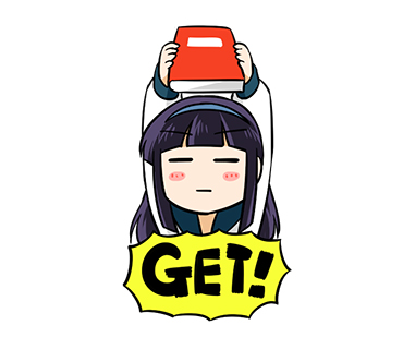 本が好き子さん - LINE スタンプ | LINE STORE https://t.co/uQvseS61Cv 