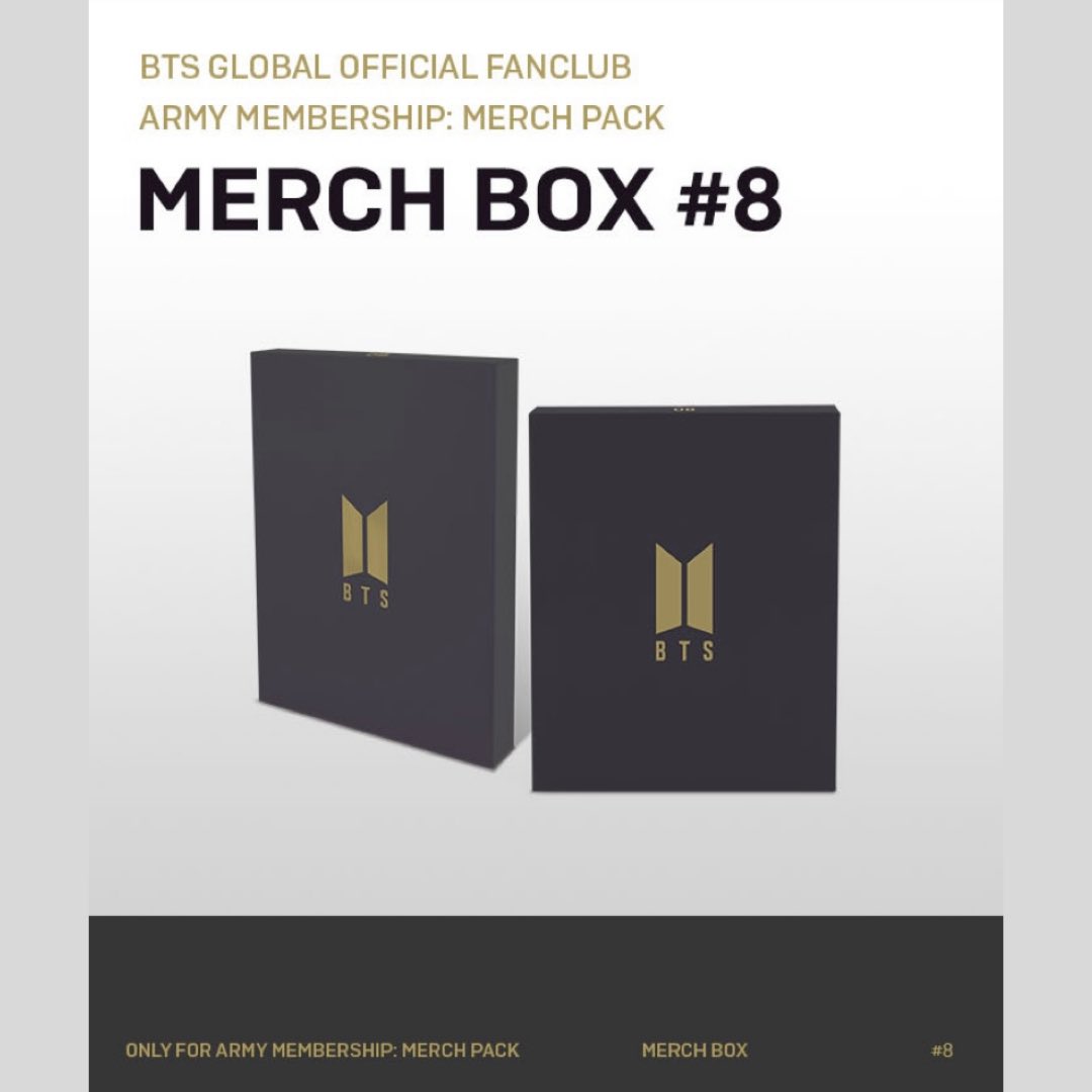 OneStopKShop17's tweet photo. BTS MERCH BOX NO. 8💜

₱1,650 + lsf

💰First to pay to secure your slot
✈️ ETA: Merch boxes are delivered quarterly.
📋Submit General Order form. Link in bio.

🏷wts lfb ph go
#OneStopKShopGO https://t.co/EpVRfvV4WP