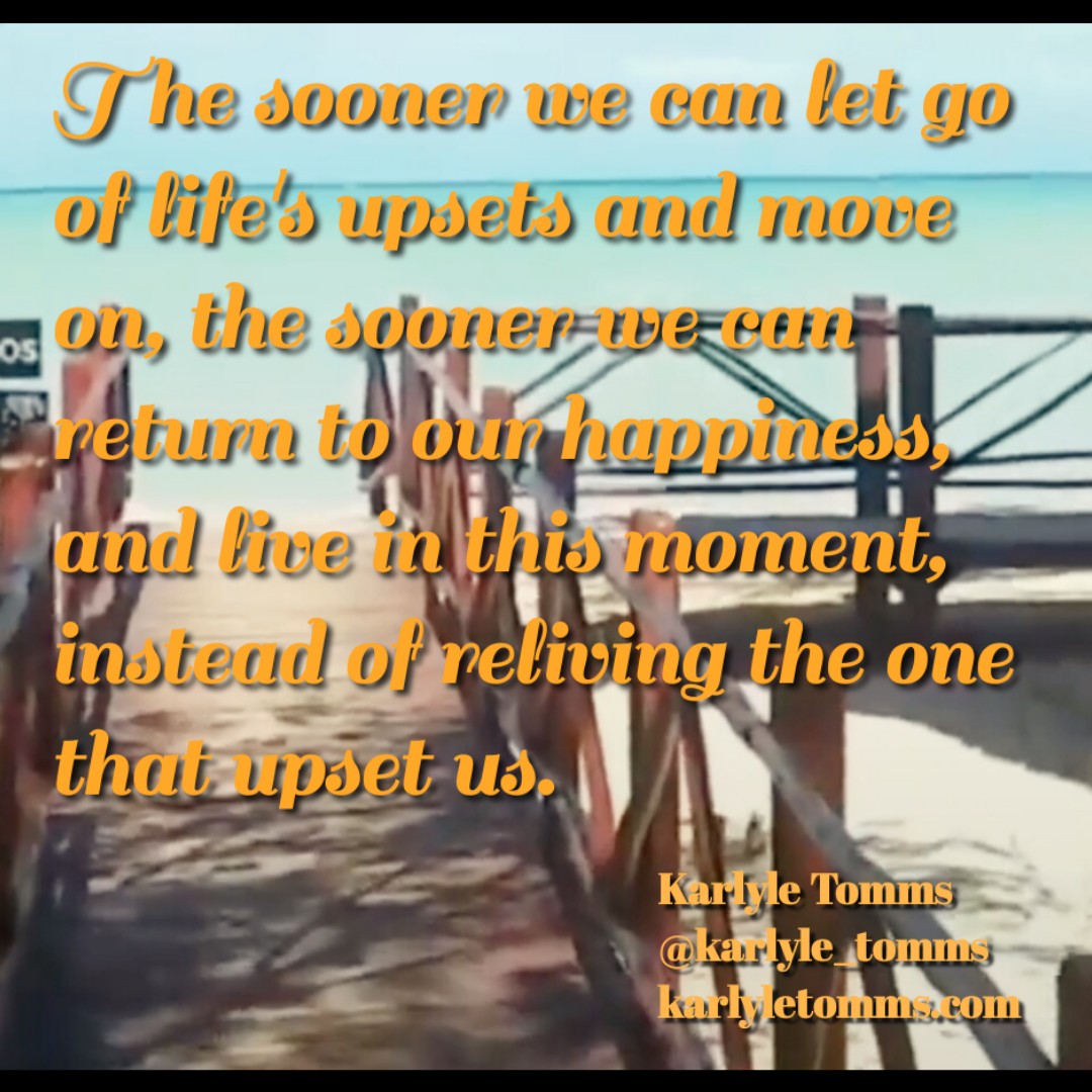 Karlyle_Tomms's tweet image. ACIM says, "The one truth about the past is that it is not here." When we cling to resentments, guilt, regret and anger, we keep ourselves stuck and unable to move on.  #letgo #resentments karlyletomms.com