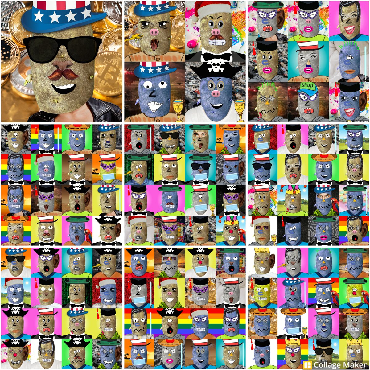 ngkarsoon's tweet photo. I'm just a small potato, collecting bunch of 🥔, now want to give away 1 of my 🥔, 4u to grow ur 🥔farm.

To participate:
1. Follow @EdwinTheArtist &amp; @ngkarsoon
2. ❤️,🔁, Tag 5 friends

Will pick 1 winner LIVE on 29 April 9PM ET at my Metaverse Art Gallery (Altspace code: CSJ939) https://t.co/BTnEFwPRdn