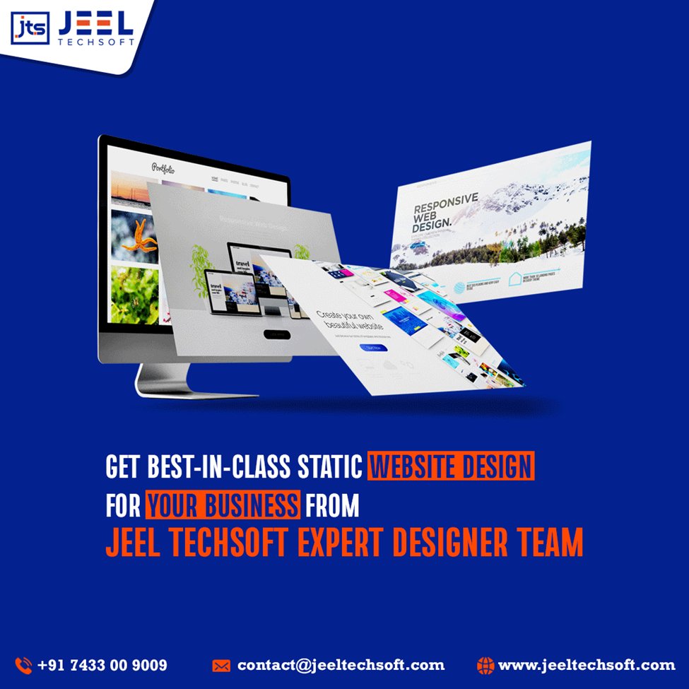 JeelTechsoft's tweet photo. One Survey stated that 39% of the world stop engaging with websites that take longer to load images. This is why website speed is a crucial factor. Get Business #websiteredesign🌟 with #JeelTechsoft today. Browse our website &amp; give us a call.
 
https://t.co/SMJP5vim4U https://t.co/jX4HDckkr5