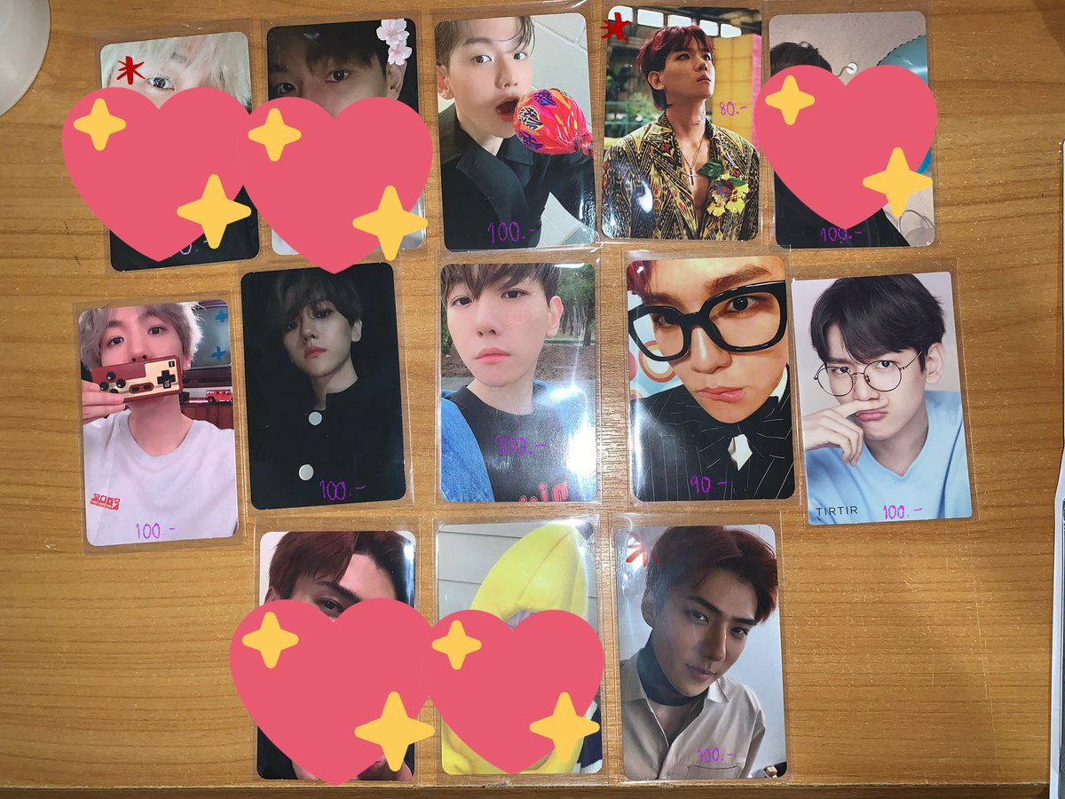 B05061992__'s tweet photo. พร้อมส่ง💖
การ์ดแบคฮยอน เซฮุน
ราคาตามภาพเลยค่า (สนใจหลายใบลดได้อีกคับ)
* = มีรอยขนแมวนิดหน่อยจากโรงงานค่ะ
🤏🏻ขอดูรูปเพิ่มเติมได้ค่ะ
🌈ราคารวมส่งทุกใบ🫶🏻
สนใจ เมนชั่นหรือdmได้เลยค้าบ🥺
#ตลาดนัดEXO #ขายของสะสมexo #การ์ดแบคฮยอน https://t.co/5r8omHGuYo
