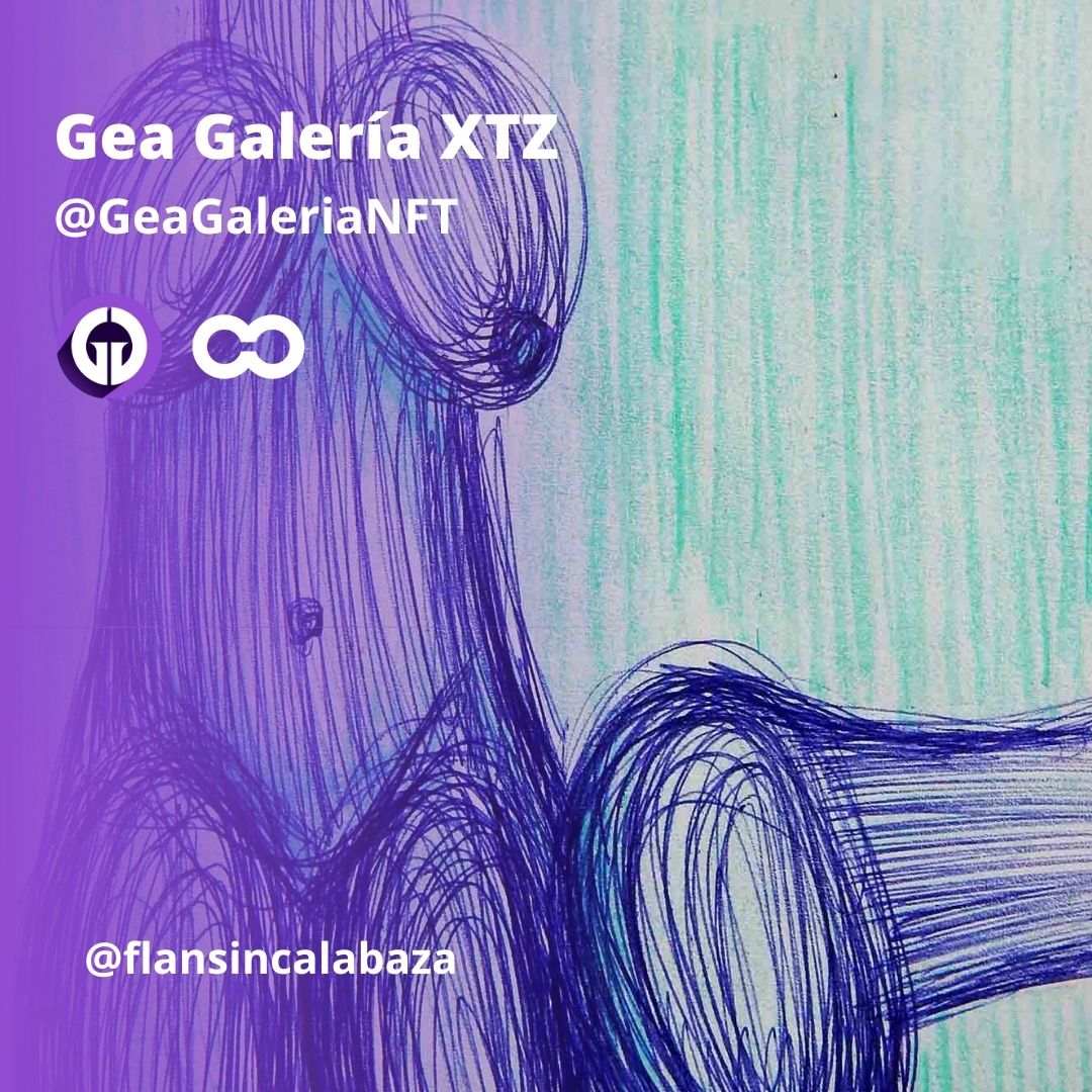 Beautiful template to share the artwork on <a href="/GeaGaleriasNFT/">Gea Galerías NFT 🟠</a> 
#GeaGaleriasNFT #oncyber 

This is Bodies_01 one of my body sketches 🌈  u can visit on the #tezos gallery 
➡️oncyber.io/spaces/4OJiC6Y…