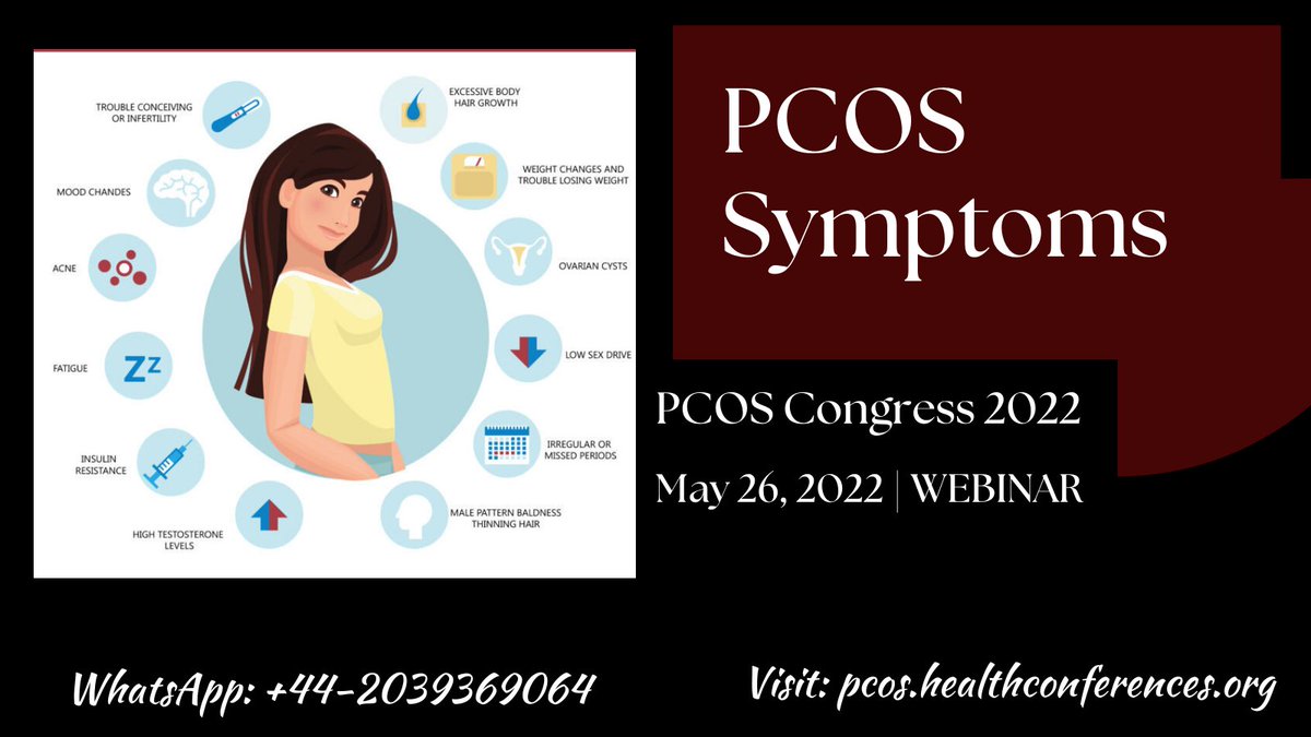 DavisRebbeca121's tweet photo. #PCOS is relatively #common especially in #infertilewomen. It affects 12 to 18 per cent of #Women of #reproductiveage between late #adolescence and #menopause. Almost 70 per cent of these cases remain #undiagnosed
#PCOScongress2022 https://t.co/SZaDq1SxC0