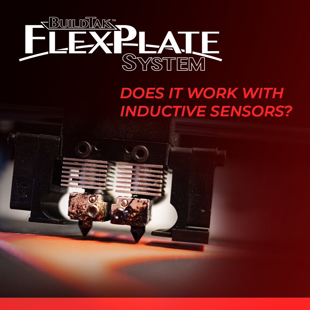 BuildTak's tweet photo. We have tested the FlexPlate System with inductive sensors and they are compatible. Once the FlexPlate is applied, you can level as normal.
#3DPrinting #BuildTak #InductiveSensors #FlexPlateSystem #3DPrintingTutorial #BuildTakHowTo https://t.co/Qqq21UW9Nv