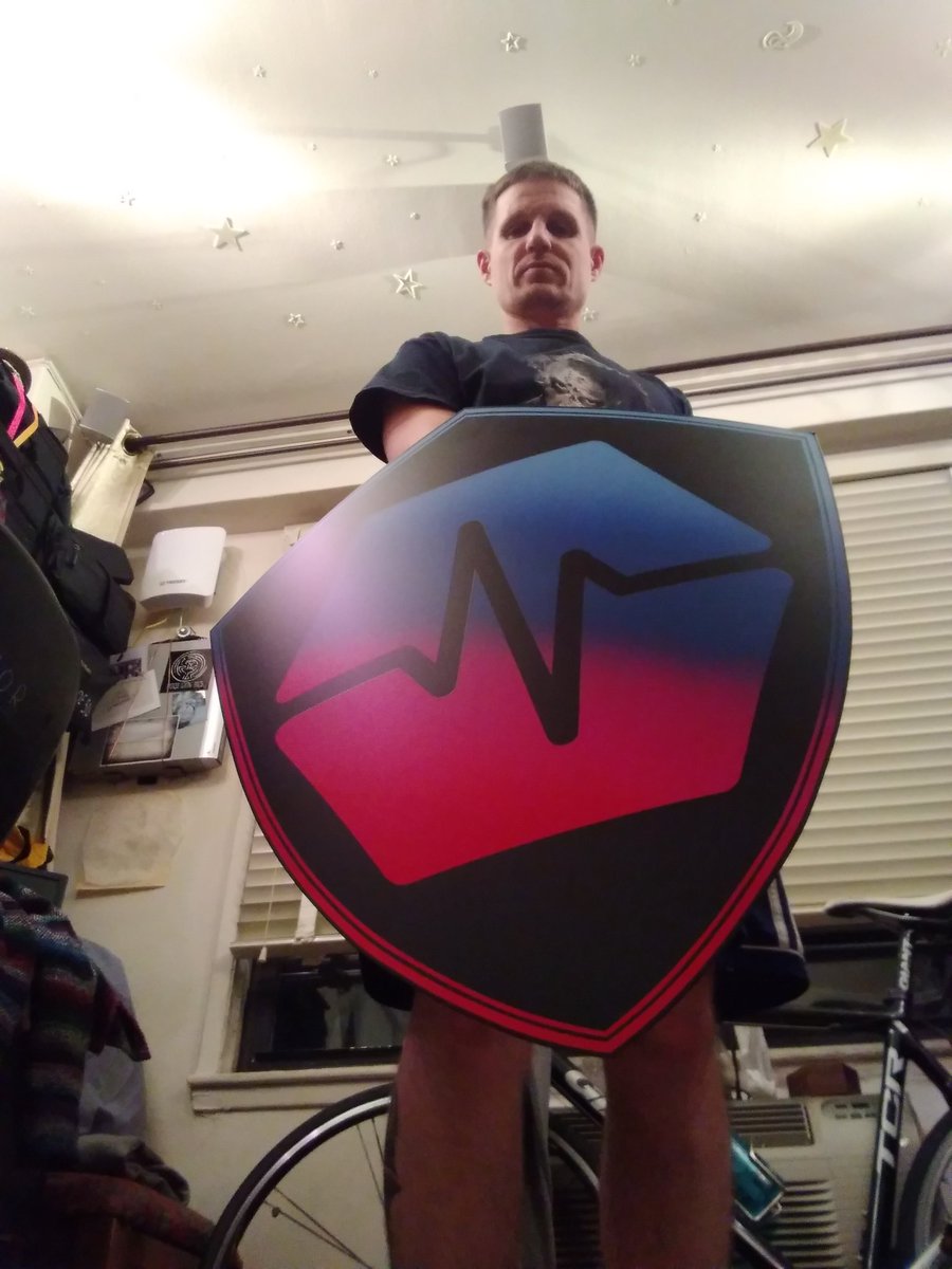 ShillitNYC's tweet photo. ❤️😁 Less then 24hr Later. @GymRatCrypto made me realize that I need PLS @shieldmasterz protection from all the Eth Maxi's &amp; RH haters in "4 mo weeks" ;) Also, GRC is gunna sell them all out for masterZ. Since I'm not a PLS OG, and most of you are, this makes up for it. https://t.co/jyi3QiZUJJ