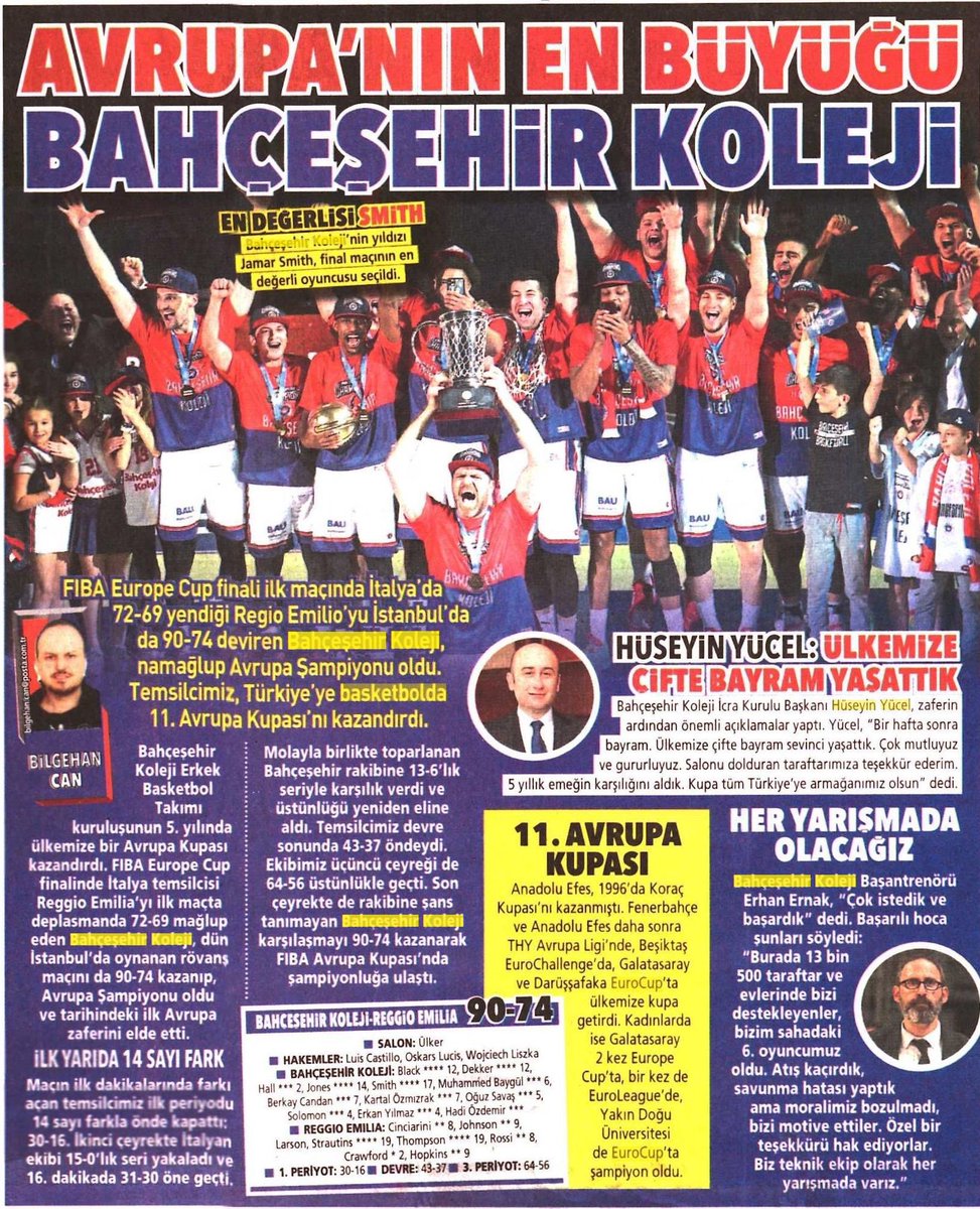 bahcesehir_k12's tweet photo. “Avrupa’nın En Büyüğü Bahçeşehir Koleji” @postacomtr @Sabah @milliyet @Hurriyet https://t.co/dXWbZRsJ3g
