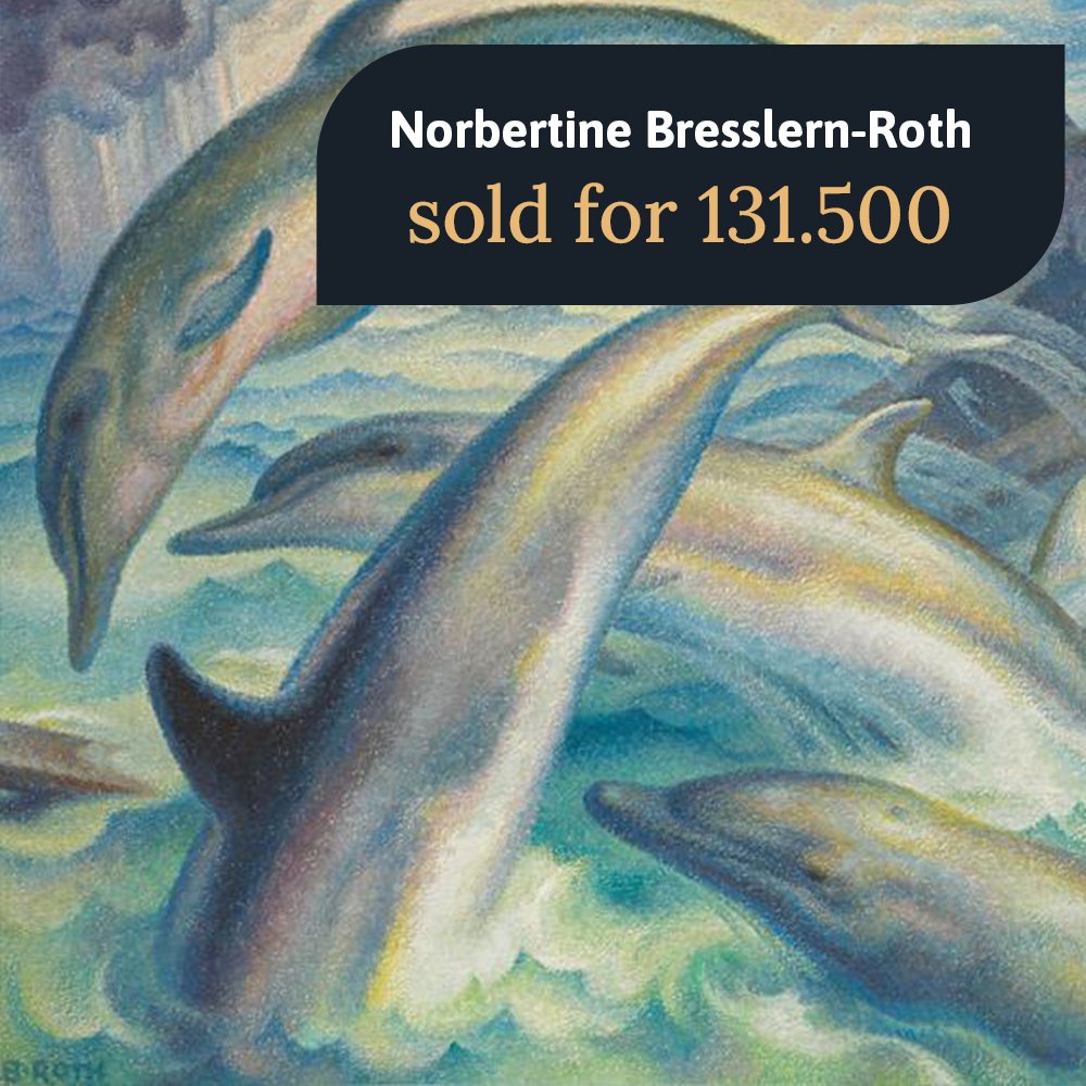imkinsky's tweet photo. #Delphine tummeln sich im Meer auf dem von #NorbertineBresslernRoth ausgeführten #Ölgemälde. Sie ziehen an den Trümmern eines untergehenden Bootes vorbei. Eine Besatzung ist nicht zu sehen, die hölzernen Bruchstücke lassen darauf schließen, dass das Boot in Seenot geraten ist. https://t.co/NSEnLr1IBB