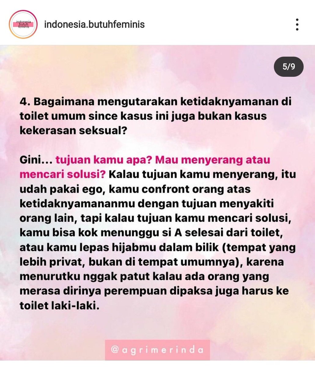 malah cewe berjilbab yang disuruh ngalah🥱 jargon support women ambyar dong. bikin jargon sendiri, dikhianati sendiri. wkwk ga ada ubat