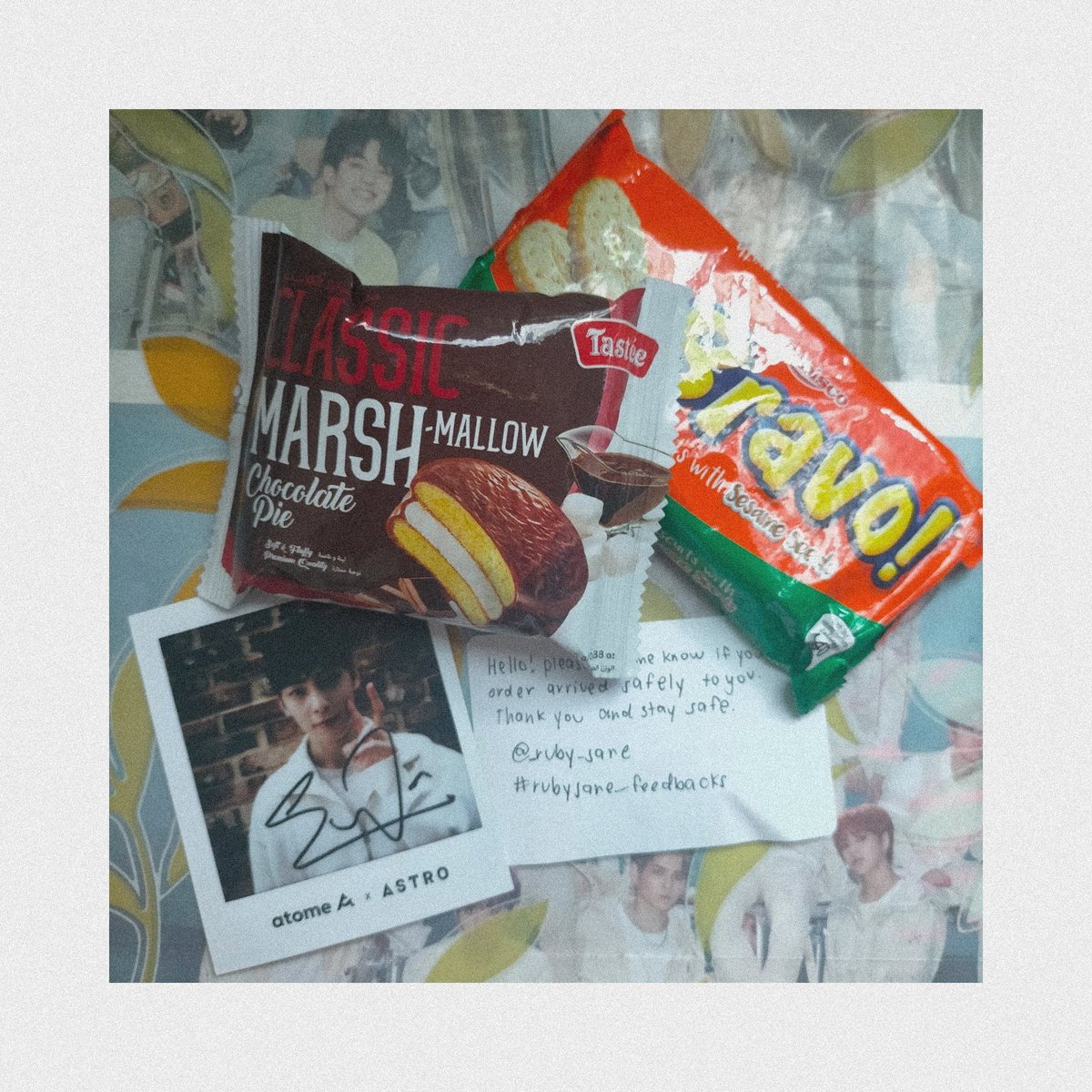 yoruyahhh's tweet photo. #rubyjane_feedbacks @_ruby_jane
Received my order yesterday pa! Hehe may applewood pc na din ako ni Woobear π€© The items are packed well also kaya wala namang probs π₯° Thank you so much!β£οΈ Thank you din sa freebies! (ang sarap niya hehe) π₯°β£οΈ https://t.co/MTM7Vvdl89