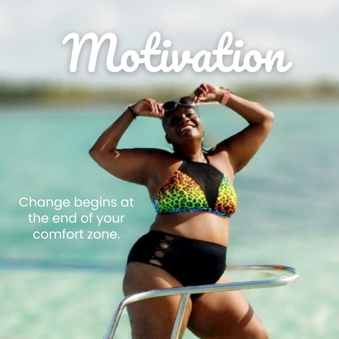MrsGiftarize's tweet photo. Face your uncomfortable and allow the change to begin! I'm so ready to be in #vacay mode! 
#vacation #vacayready #motivation #encourage https://t.co/SyTPuh50D6