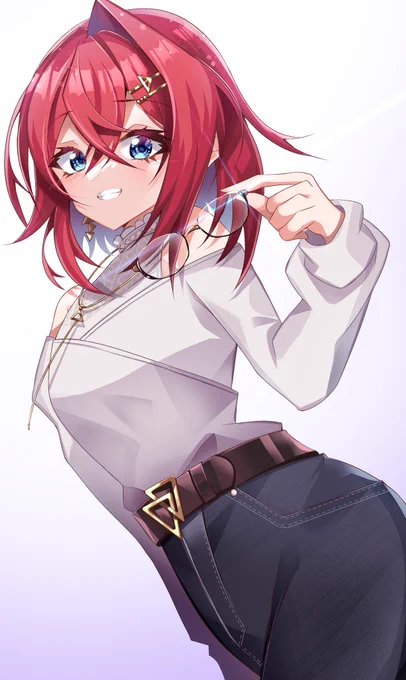 バイーンッ!!!!!!! #今月描いた絵を晒そう 