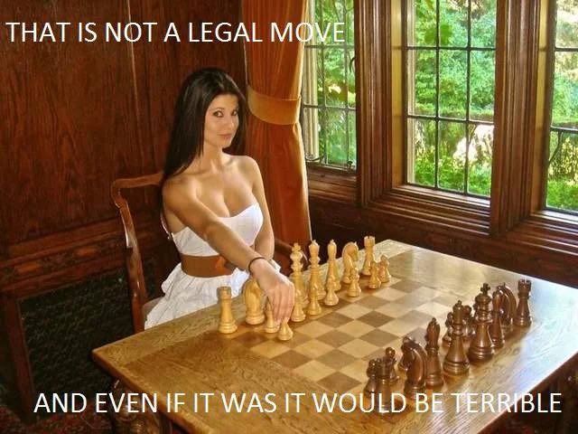 Yet I still don’t know how to play the actual game of chess???? which reminds me of my first meme In