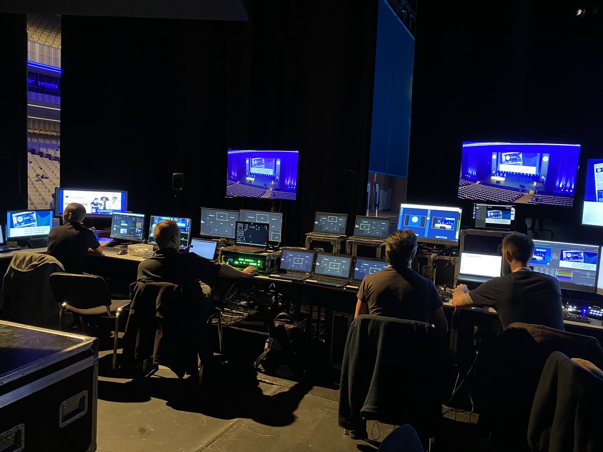 ESGE_news's tweet photo. Behind the scenes in the Congress Hall where everything #ESGEDays2022 is just about to start! https://t.co/EL5p8sZTMw