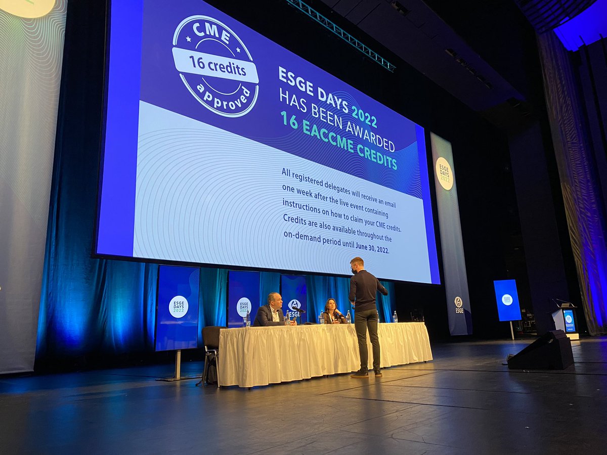 ESGE_news's tweet photo. Behind the scenes in the Congress Hall where everything #ESGEDays2022 is just about to start! https://t.co/EL5p8sZTMw