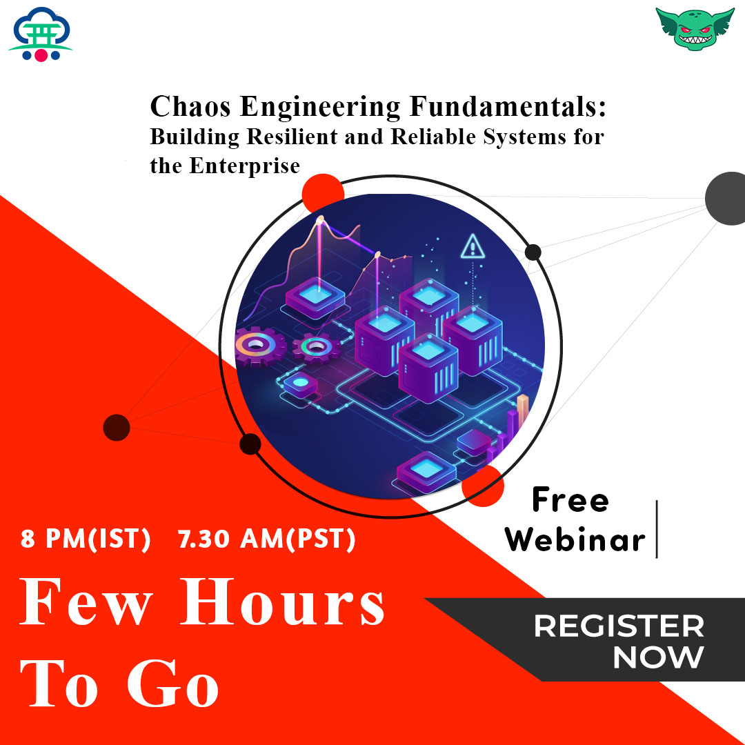Vir_PlayGround's tweet photo. Build resilience in production using chaos engineering in your organization. Join free webinar on Chaos Engineering Fundamentals. Speakers Kyle McMeekin, Gremlin &amp; @niladrimc today. Register here - https://t.co/9iqShcfAdo
#gremlin #chaosengineering #devops #devsecops https://t.co/0p47ZRJRQ5