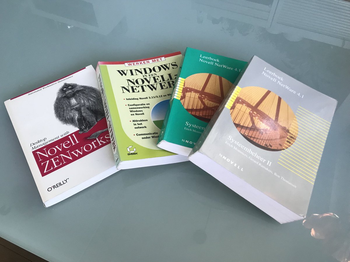 louisgohl's tweet image. Gratis af te halen 😂 #novell #zenworks #netware #backinthedays