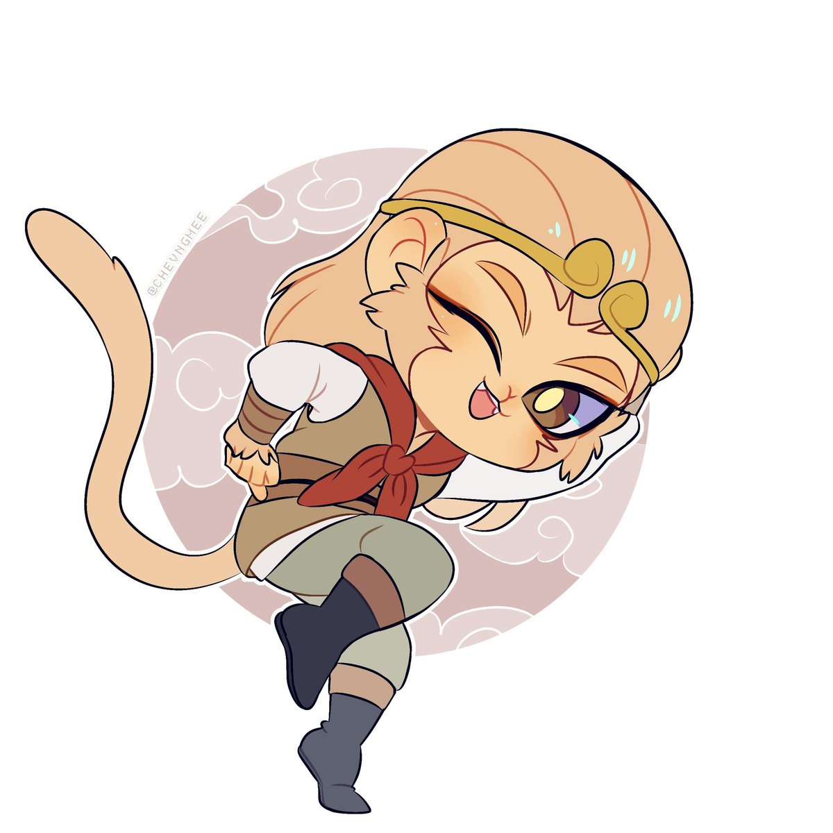 y0y0ba's tweet photo. #孫悟空 #Wukong #SunWukong #Monkey #JourneyToTheWest #ViajeAlOeste #LookingForCommissions #CommissionsOpen #DickyCheung #Artwork #ChibiArt https://t.co/6zz7hSweDT