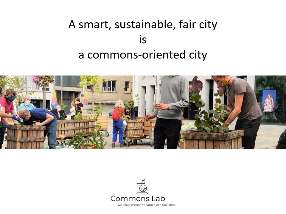 CommonsLabA's tweet image. A local &apos;business school&apos; asked me to give a lecture of 4 hours about smart, sustainable cities. For me commonsoriented citizens, civil servants, politicians, entrepreneurs, academics are smart. It&apos;s all about #commongovernance #polycentricgovernance