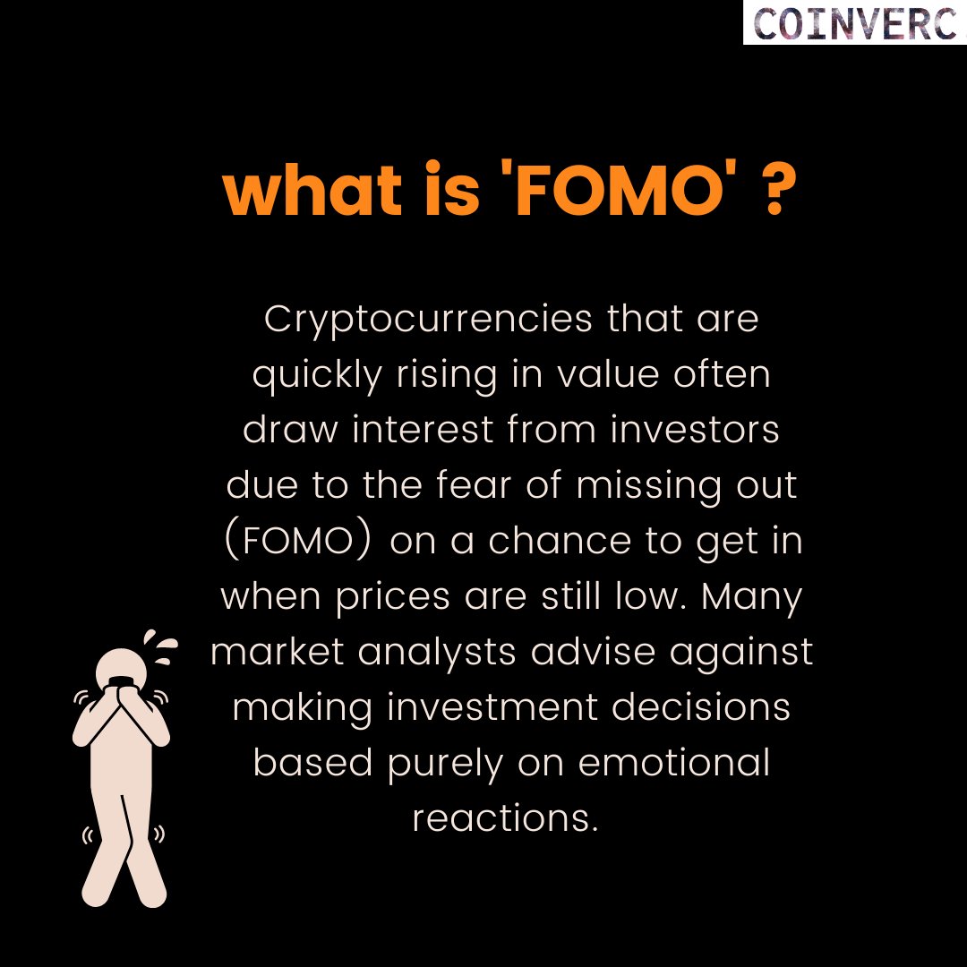 CoinVerc's tweet photo. Have you ever purchased crypto as a result of fomo?
.
.
#cryptocurrency #cryptotrading #cryptonews #cryptoart #metaverse #nft #crypto #meta #bitcoin #nftart #blockchain #blockchaintechnology #cryptoart #blockchainrevolution #crypto #blockchain https://t.co/DprZzG0ndk