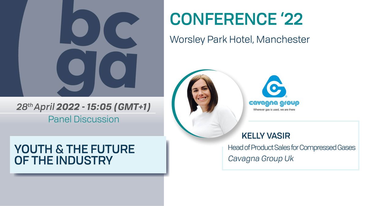 CavagnaUK's tweet photo. 🎙️'Youth &amp; The Future of the Industry' is the topic of the @BCGAssociation Conference Panel Discussion featuring Kelly Vasir from @CavagnaGroup #UK.
💡Professionals will try to figure out how our industry should be presented to the #newgeneration in order to attract it. 
#gas https://t.co/PKHQqlNXCR