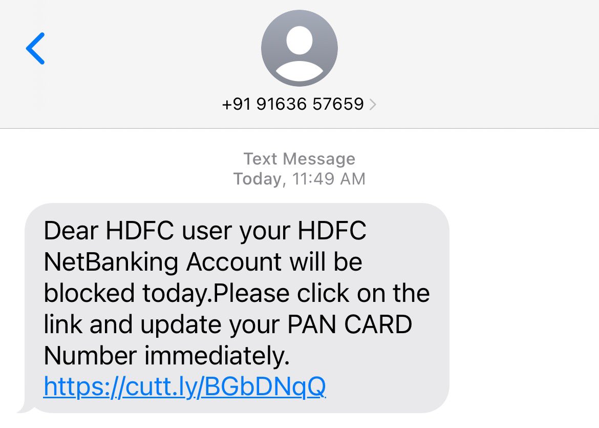 adiangels's tweet photo. @HDFC_Bank Received this message, fyi/a ! https://t.co/NNd1HfnbyE
