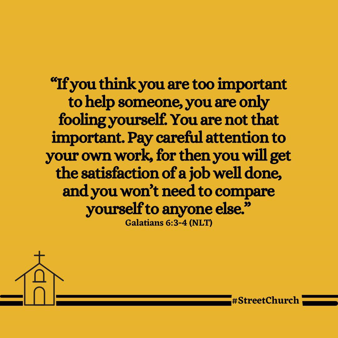 Na privilege when God put you for position wey you go fit help your guy, if you dey raise nose at the point wey you sopos do normal, you don dey feel yourself and you know wetin bible talk about people wey dey proud? God no dey like that.