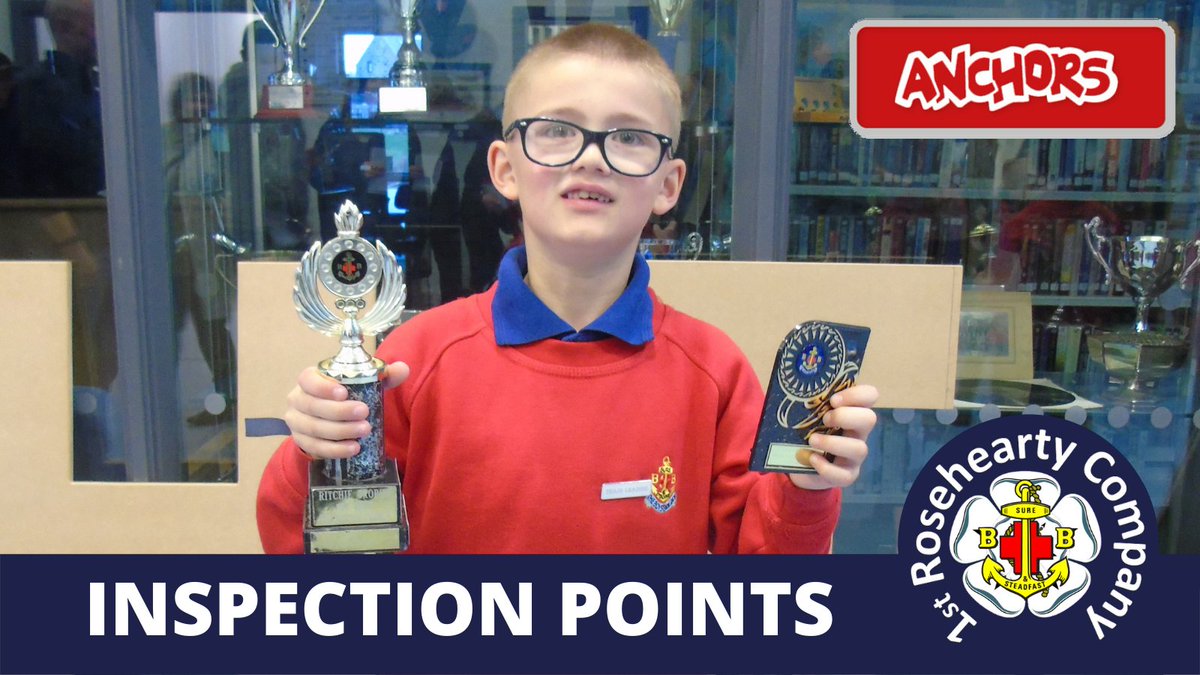 RoseheartyBB's tweet photo. Well done our Anchor Award Winners of 2022! We hope to see three of them in the Juniors next year! @RoseheartySch #BoysBrigade #LearnDiscoverGrow https://t.co/St3mpX0SBq