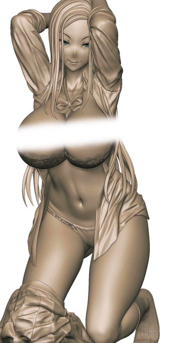 @Donguri_Dantou 玲奈はこのイラストのフィギュア化予定ですね。えいてぃーんさんの公式Twitterに既にブラッシュアップ中の画像がアップされております。 