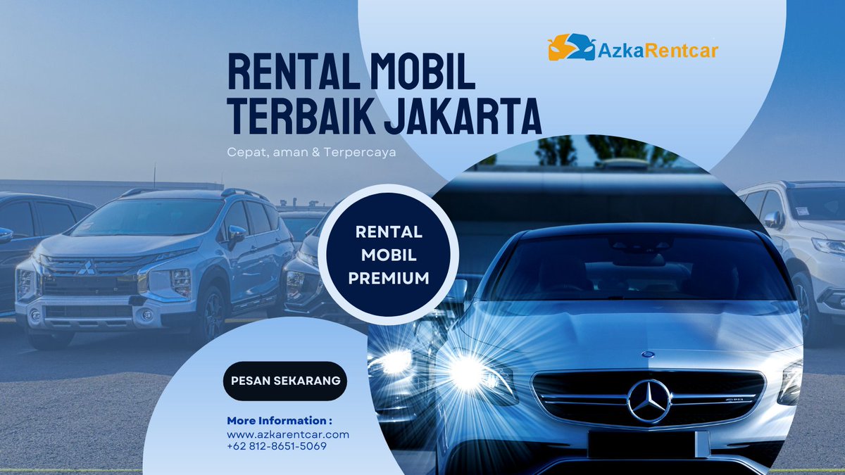 AzkaRental's tweet photo. Rental Mobil Premium-Hiace-Elf Bogor | Azka Rent Car Jakarta
(https://t.co/4v5qIx9HeW)
Cepat, Aman, dan Terpercaya.
Armada Kami:
- Mobil Keluarga
- Mobil Premium
- Supercar
- Antar-Jemput Bandara
- Travel
Hubungi Kami:
Website : https://t.co/8UnVlSzerz
Tel/WA : +62 812-8651-5069 https://t.co/z38cRiCG2h