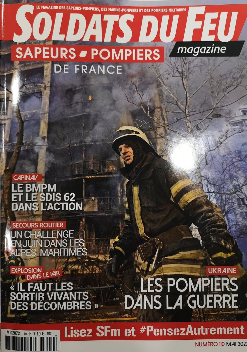 BouclierBleu's tweet photo. 🚨🚒#plandesauvegarde : nous vous recommandons l'article sur l'intervention des pompiers dans les établissements patrimoniaux de @SoldatsdufeuMag N°110 du mois de mai. 👍
#preventiondesrisques #TeamPat https://t.co/U0Q24WGape