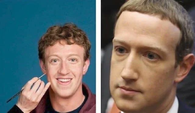 PPathole's tweet photo. Zuckerberg wax figure looks more human than the real Zuckerberg https://t.co/HPev9WkrPs