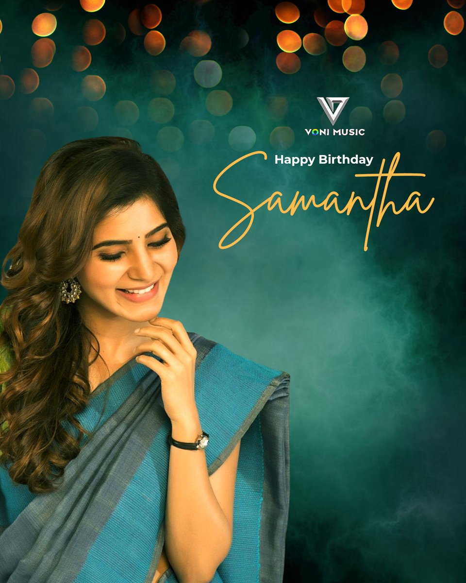 vonimusic's tweet photo. Wishing gorgeous and versatile actress @Samanthaprabhu2 a very Happy Birthday
.
.
.
#hbdsamantha #happybirthdaysamantha #samantha #sammu #happybirthday #voni #vonimusic https://t.co/qPff5Z8b1J