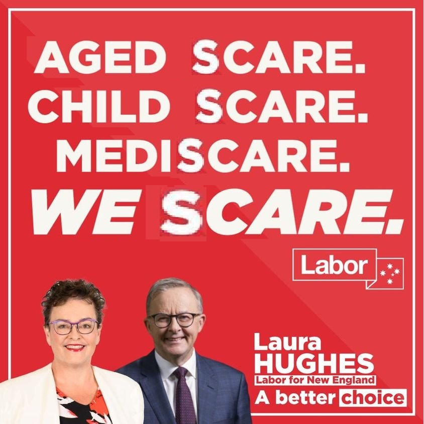 MiraDsilva_LIB's tweet photo. The only thing @AustralianLabor Party is good at is scaring the sh*t out of Australians!
#AusPol2022 #ausvotes #Voteforliberals https://t.co/WChyhuG5n8