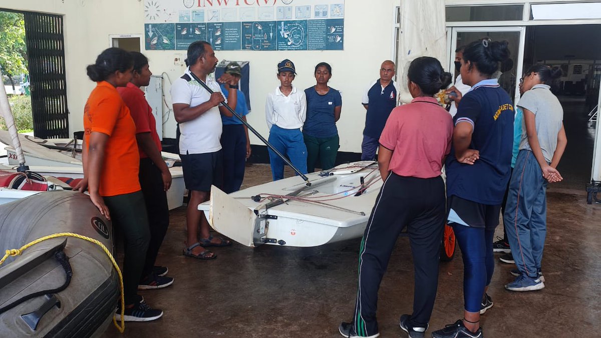 PRO_Vizag's tweet photo. The 10-day Special NCC Yachting Training Camp concluded at the INWTC Visakhapatnam on 27 Apr 22. The camp which started on 18 Apr, had the participation of 27 Naval Wing NCC Cadets including 15 Girl cadets from Andaman &amp; Nicobar, AP, Pondicherry, Tamil Nadu, Telangana &amp; UP https://t.co/4WHE3ylN5R