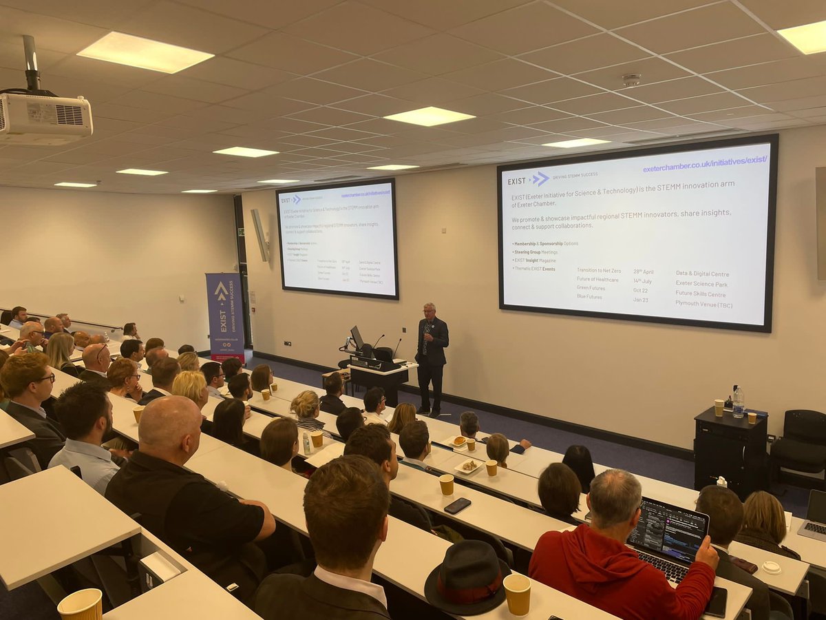 EXIST_Exeter's tweet image. It’s great to see so many of you here today to explore Exeter’s Transition to Net Zero 🌏 #NetZeroExeter #EXISTLive