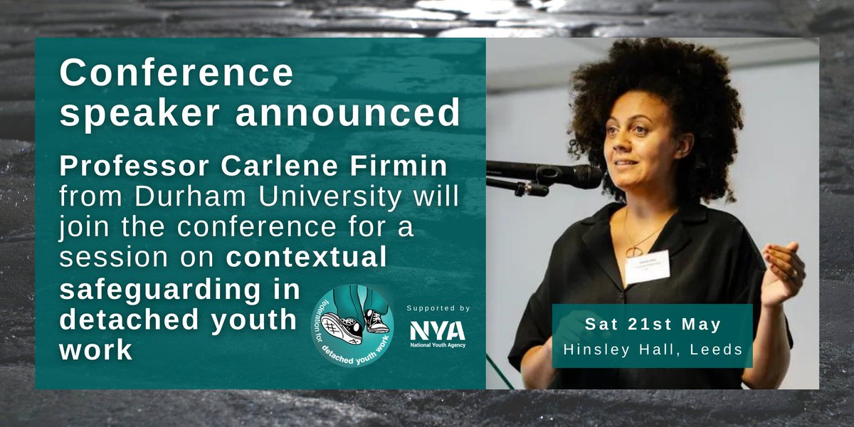 FedDetachedYW's tweet photo. Looking forward to welcoming Professor Firmin as a key speaker at our conference in May
'I am a researcher, author and campaigner seeking social justice and equality for all. I work to ensure social policy addresses social injustice....'
#detachedwork
@natyouthagency
#FDYWconf22 https://t.co/UfJYOdPm9t