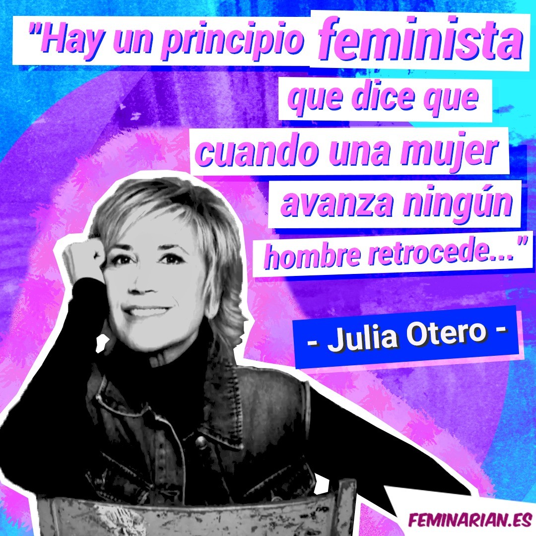 feminarian's tweet photo. ¿Habéis visto la entrevista? ¿Qué os ha parecido? Nosotras deseando ver la segunda parte.
#juliaotero #feminismo https://t.co/qBPvITQEQJ