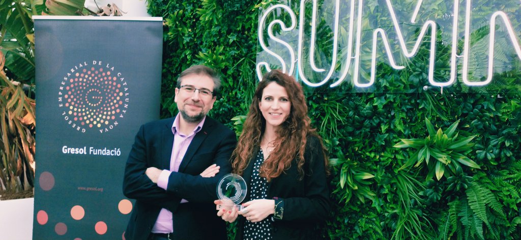 TreellumTech's tweet image. Moltes gràcies @FundacioGresol per aquest premi al Talent Emprenedor Tecnològic!! 🚀🧪💡 #TalentEmprenedor #technology #innovation