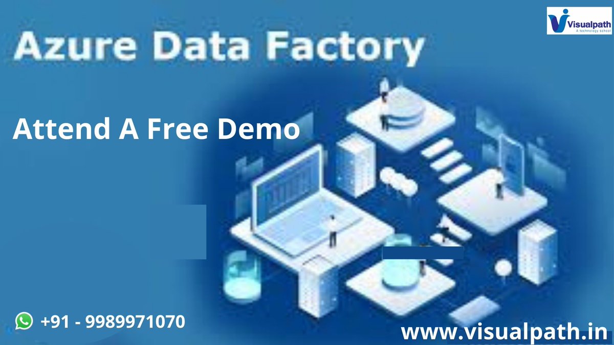 VisualpathB's tweet image. Azure data factory training in Hyderabad | Azure data factory training    
visualpath.in/azure-data-fac…
#Azuredatafactorytraininginhyderabad 
#Azuredatafactorycourse 
#Azuredatafactorytrainingonline