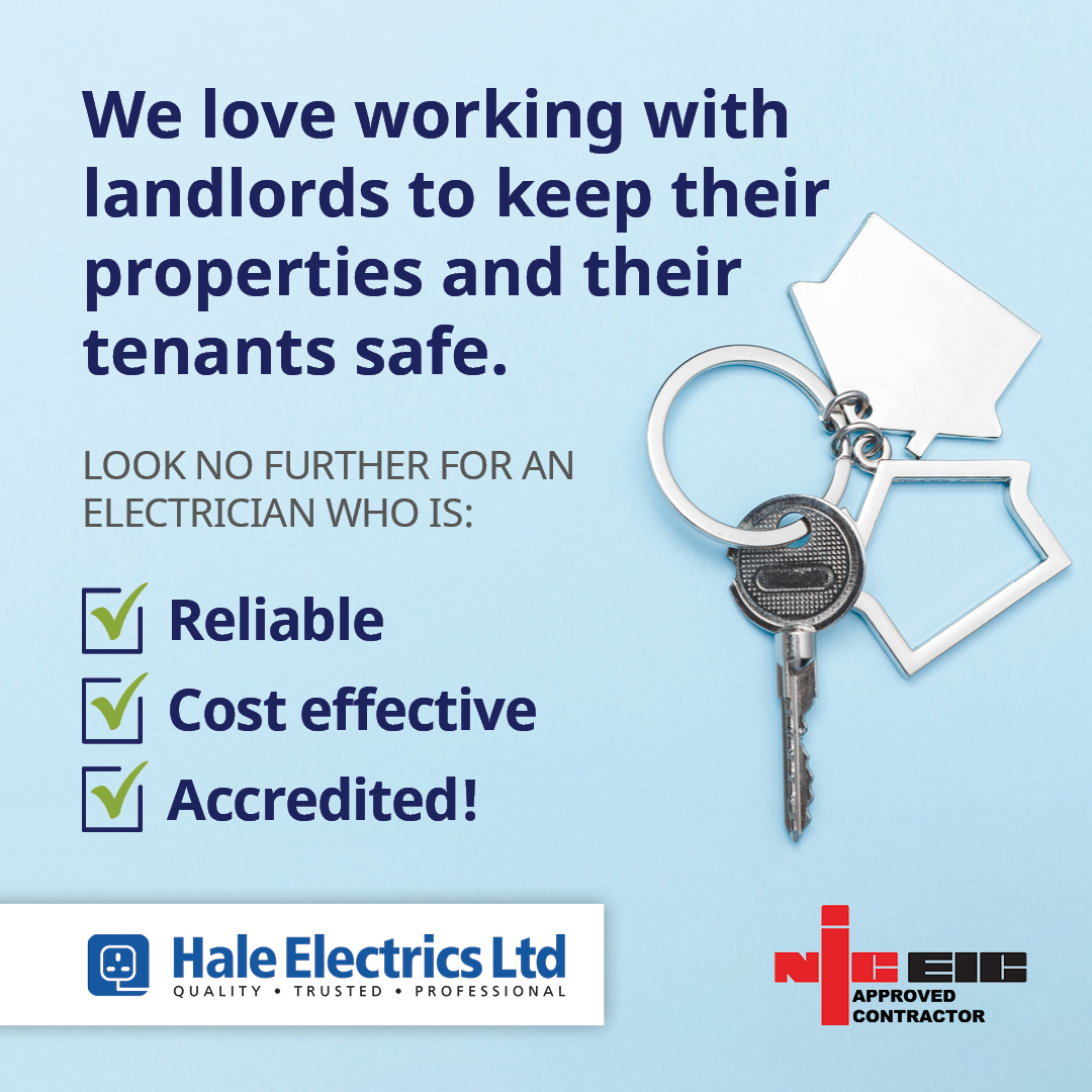 Hale_Electrics's tweet photo. We love working with landlords to keep their properties and their tenants safe. 🏘️🧑🏻‍🤝‍🧑🏽 

We are reliable, cost effective - and don’t forget accredited! ✅

#HaleElectrics #Electrician #Orpington #Bromley #Kent #SouthEastLondon https://t.co/cHpvD778bH
