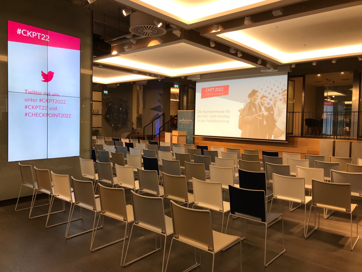 Neugierig auf Politikberatung? 
🙌Wir sind bereit für eure Fragen und freuen uns auf zahlreiche Besucher:innen an unserem Stand am #CKPT2022!  #KarriereMMC #PassionforPolitics #Lobbying
<a href="/UngerStefan/">Stefan Unger</a>